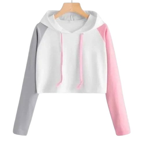 cropped hoodie (sudadera corta con capucha)